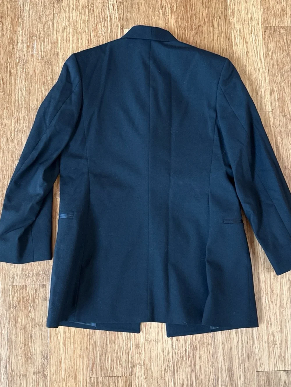 Oscar de la Renta formal black tuxedo jacket Size 16 B.